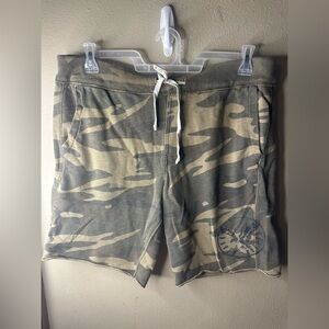 Mens Medium American Eagle Outfitters Camo Sweat Shorts